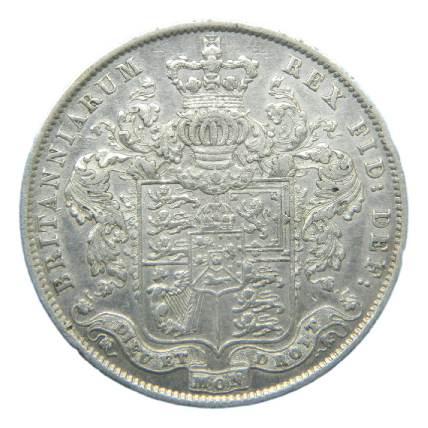 1826 - GRAN BRETAÑA - 1/2 CROWN - GEORGE IV - S9/653