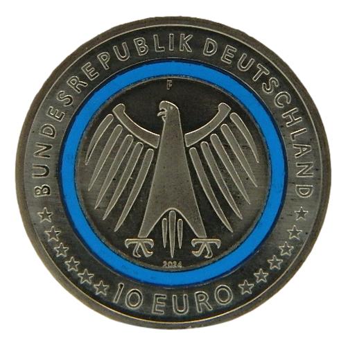 2024 - ALEMANIA - 10 EURO - POLICIA 