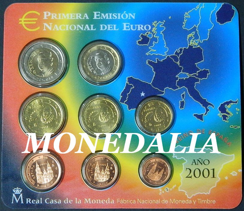 BILLETES Y MONEDAS EURO EN BLISTER